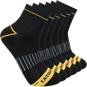 CAT Men's Half Cushioned Quarter Socks