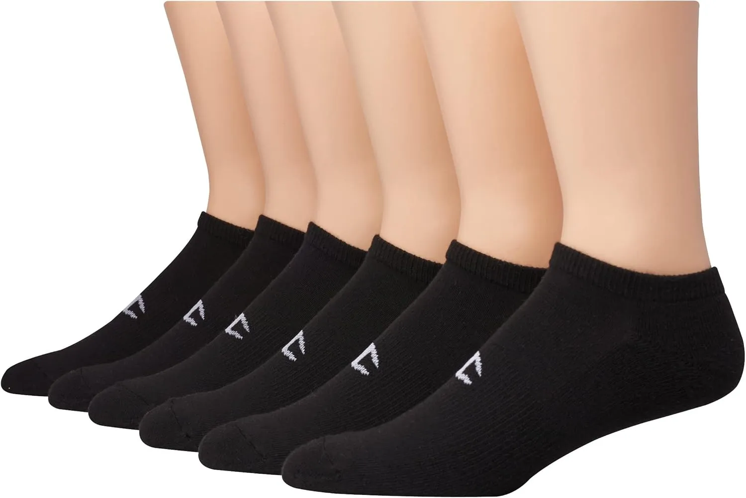 Champion Men's Double Dry Moisture Wicking No Show Socks; 6, 8 Packs Available