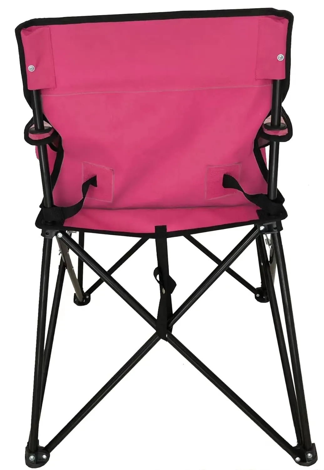 ciao! baby Portable High Chair for Babies and Toddlers, Compact Folding Travel High Chair with Carry Bag for Outdoor Camping, Picnics, Beach Days, and More (Hot Pink)