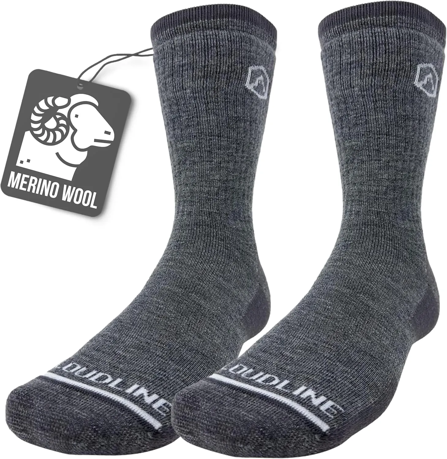 CloudLine - Merino Wool Hiking Socks for Men & Women - Light Cushioned, Merino Wool, Seamless, Moisture Wicking & Breathable