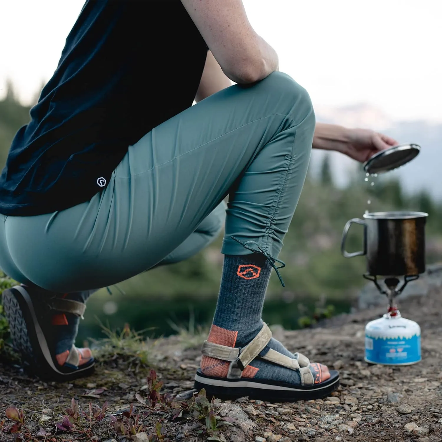 CloudLine - Merino Wool Socks for Men and Women, Ultralight Wool Hiking Socks - Thin, Anti-Blister, Moisture Wicking- 3 Pairs