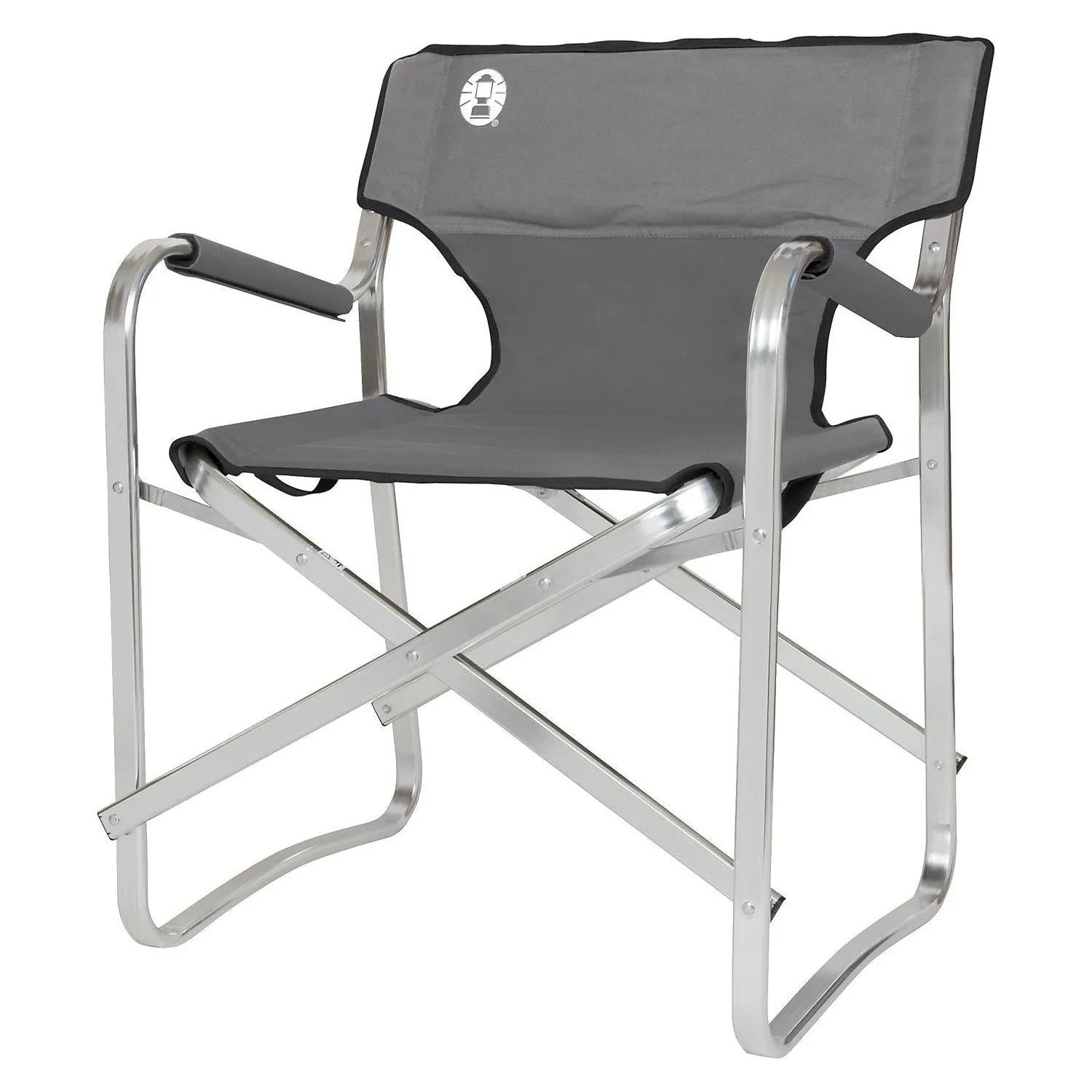Coleman Deck Chair Aluminium Camping Garden Folding Beach Summer Caravan Seat