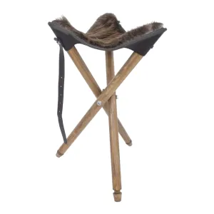 Compact Folding Hunting Chair Heavy-Duty Camping Fur Chair