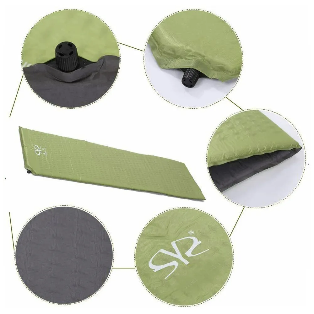 Compact Inflatable Sleeping Pad for Portable Comfortable Rest