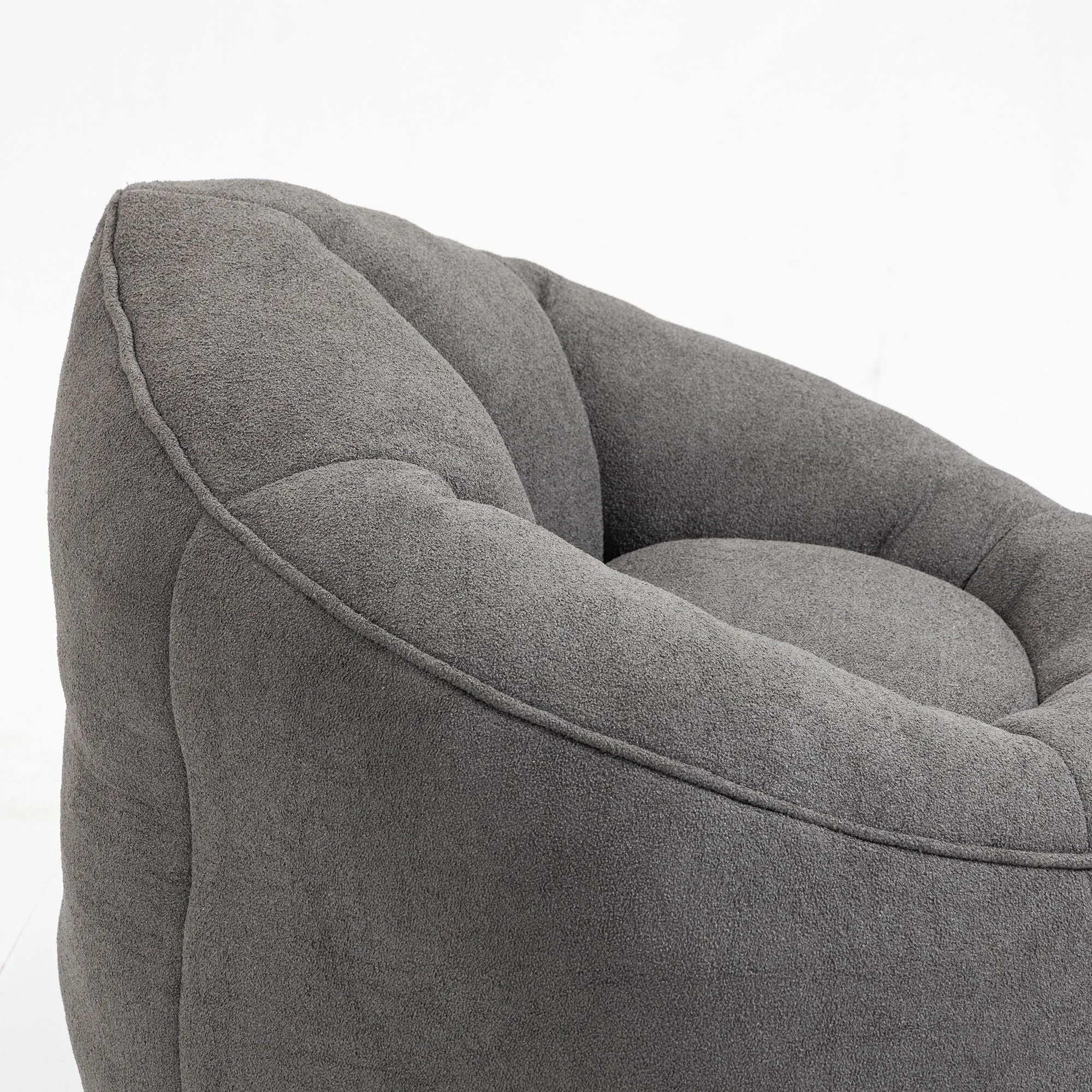 Compressed Padded Foam Bean Foam Footrest Bean Bag Chair Adult Pressure Sofa With Bag Express worldwide Buy-one-get-one-free Bean Chair With High Material Padding Bag Bedding