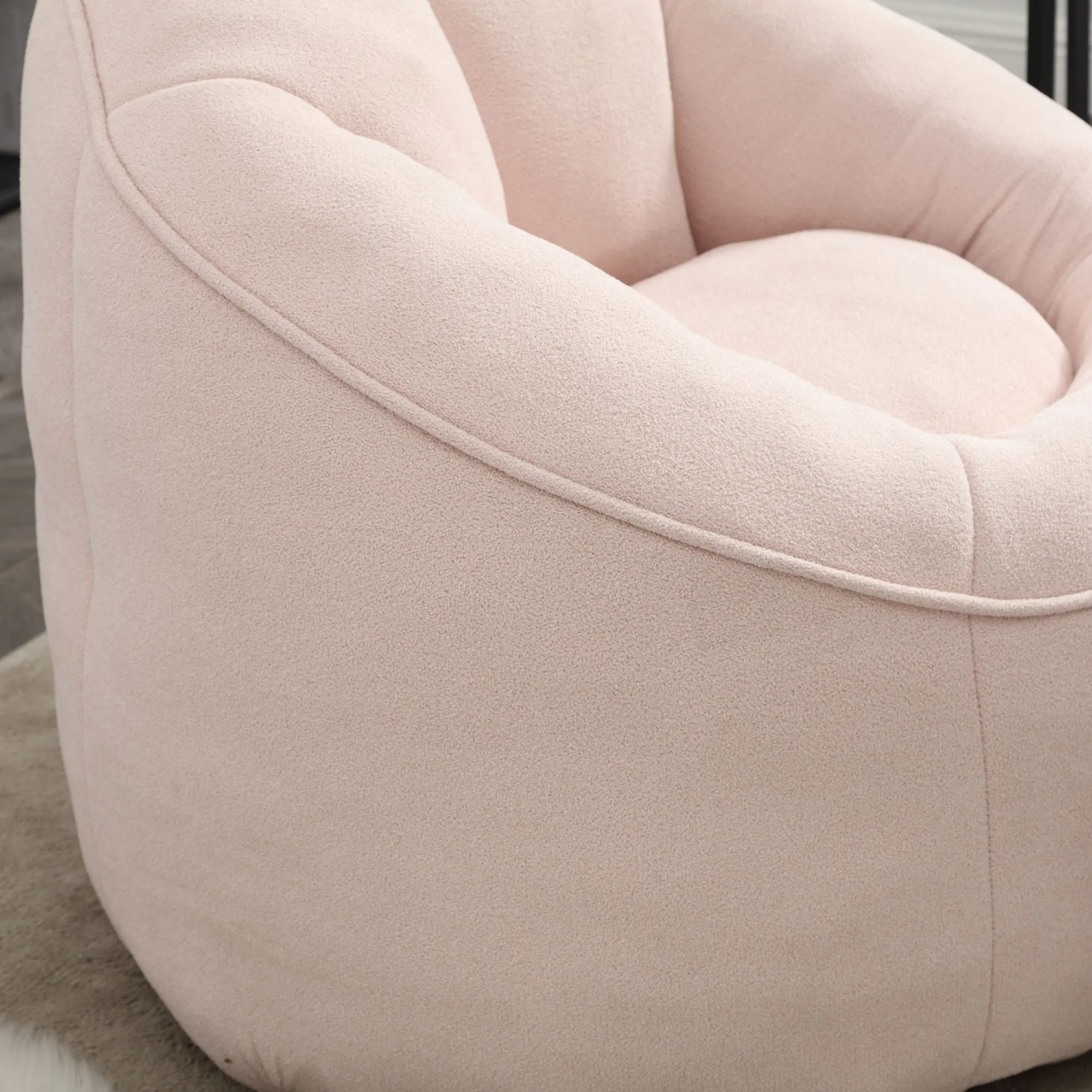 Compressed Padded Foam Bean Foam Footrest Bean Bag Chair Adult Pressure Sofa With Bag Express worldwide Buy-one-get-one-free Bean Chair With High Material Padding Bag Bedding