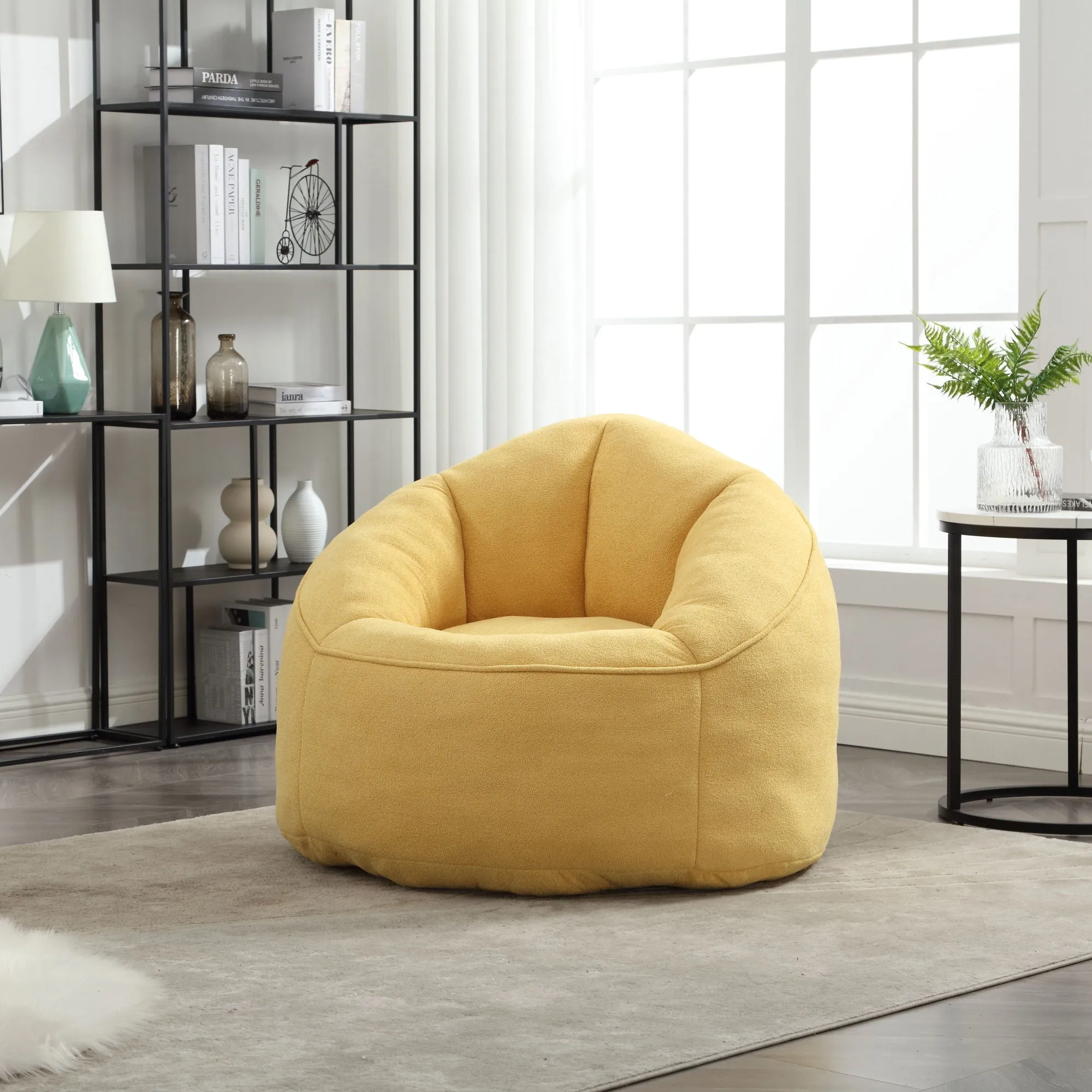 Compressed Padded Foam Bean Foam Footrest Bean Bag Chair Adult Pressure Sofa With Bag Express worldwide Buy-one-get-one-free Bean Chair With High Material Padding Bag Bedding
