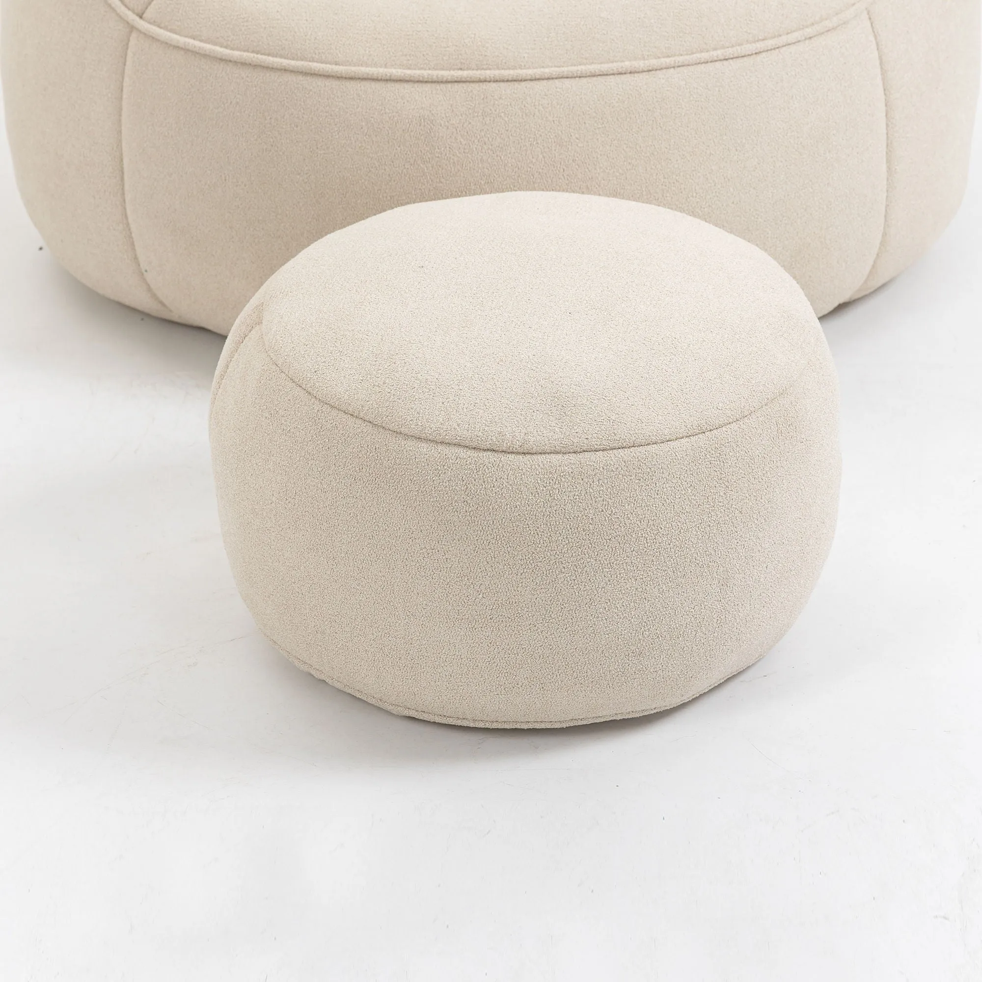 Compressed Padded Foam Bean Foam Footrest Bean Bag Chair Adult Pressure Sofa With Bag Express worldwide Buy-one-get-one-free Bean Chair With High Material Padding Bag Bedding
