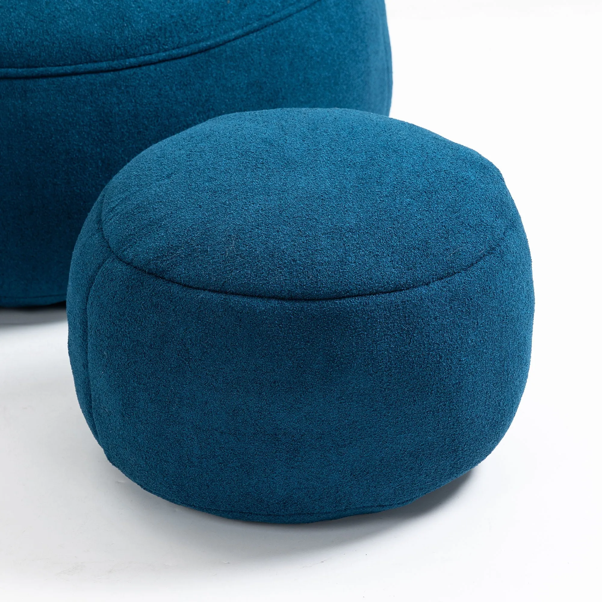 Compressed Padded Foam Bean Foam Footrest Bean Bag Chair Adult Pressure Sofa With Bag Express worldwide Buy-one-get-one-free Bean Chair With High Material Padding Bag Bedding