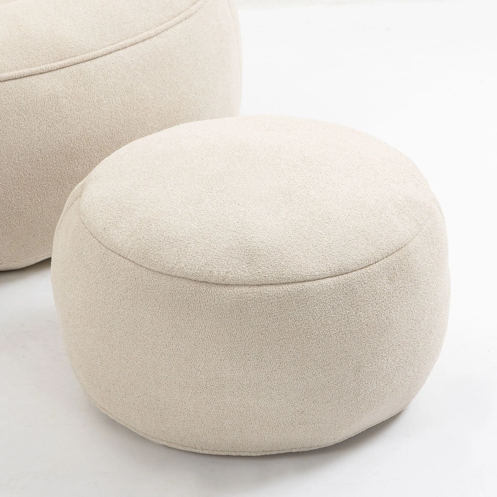 Compressed Padded Foam Bean Foam Footrest Bean Bag Chair Adult Pressure Sofa With Bag Express worldwide Buy-one-get-one-free Bean Chair With High Material Padding Bag Bedding