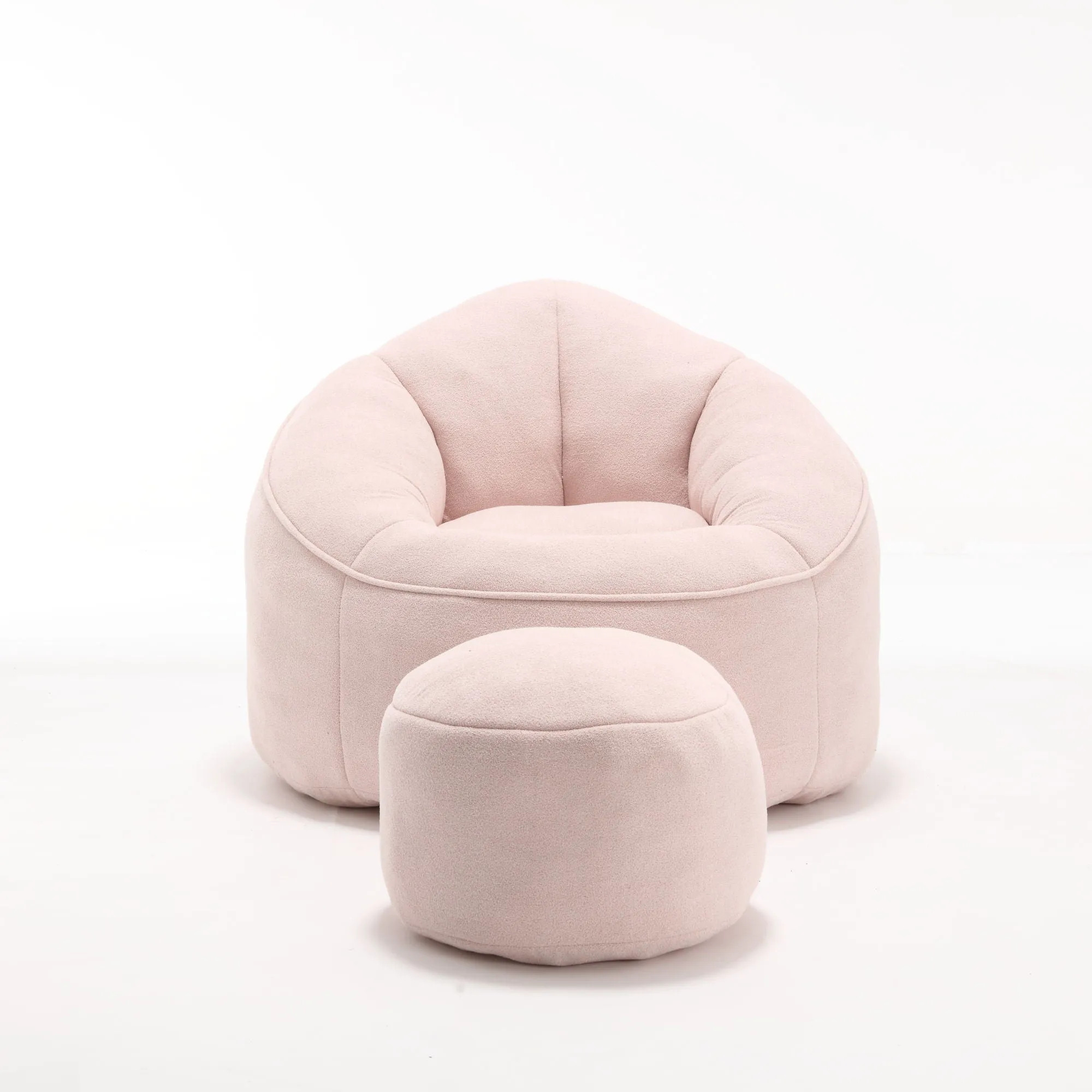 Compressed Padded Foam Bean Foam Footrest Bean Bag Chair Adult Pressure Sofa With Bag Express worldwide Buy-one-get-one-free Bean Chair With High Material Padding Bag Bedding