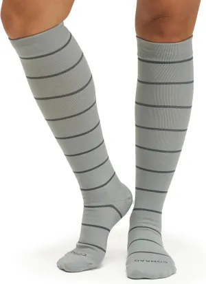 Comrad Nylon Knee High Socks - 15-20mmHg Graduated Compression Socks - Soft & Breathable Support Unisex Socks