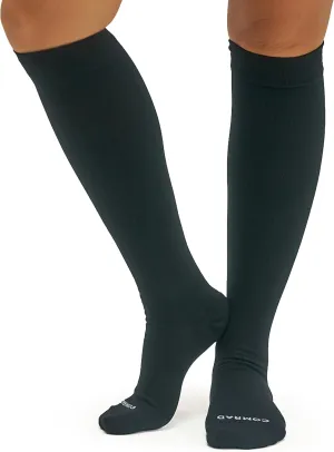 Comrad Nylon Knee High Socks - 15-20mmHg Graduated Compression Socks - Soft & Breathable Support Unisex Socks