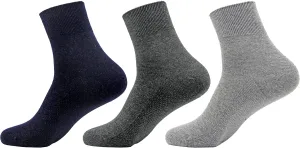 Conductive Silver Fiber Socks Moisture Wicking Anti Odor Crew Socks Grounding Quarter Socks for Men Women