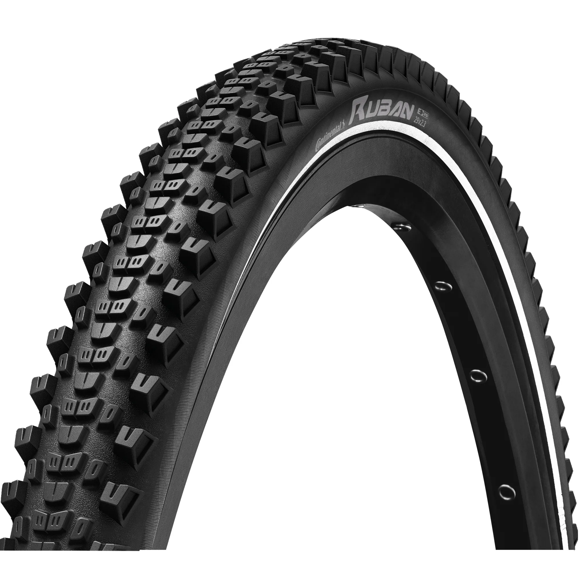 Continental Ruban Tyre - 29 Inch - 2.1 Inch - Yes - Pure Grip - ShieldWall - Medium - Light Duty Protection - Folding - Black