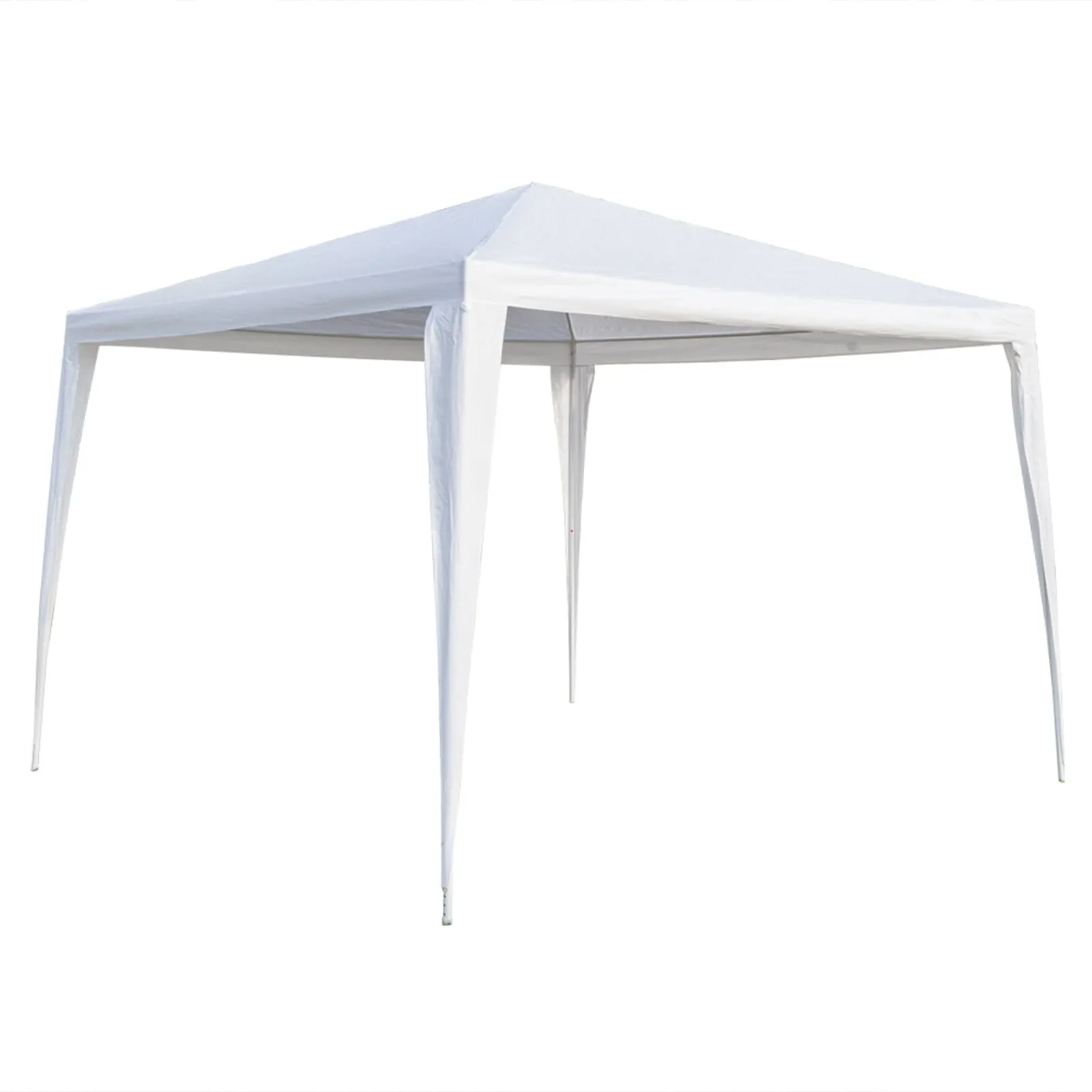 COOKCOK 10 x 10 ft Outdoor Wedding Party Gazebo Tent, Waterproof Tent with Spiral Tubes, Patio Parties Tent Sunshade Shelter Canopy with Removable Sidewalls & Brighter Windows (4 Sidewalls)