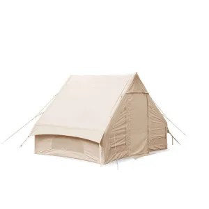 Cotton Inflatable Tent - 3-4 Person Waterproof Outdoor Camping Shelter