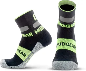 Crew Length Trail Running Socks, Quick-Drying Mid-Calf Socks with Arch Support, Sweat-Resistant, Breathable Athletic Socks