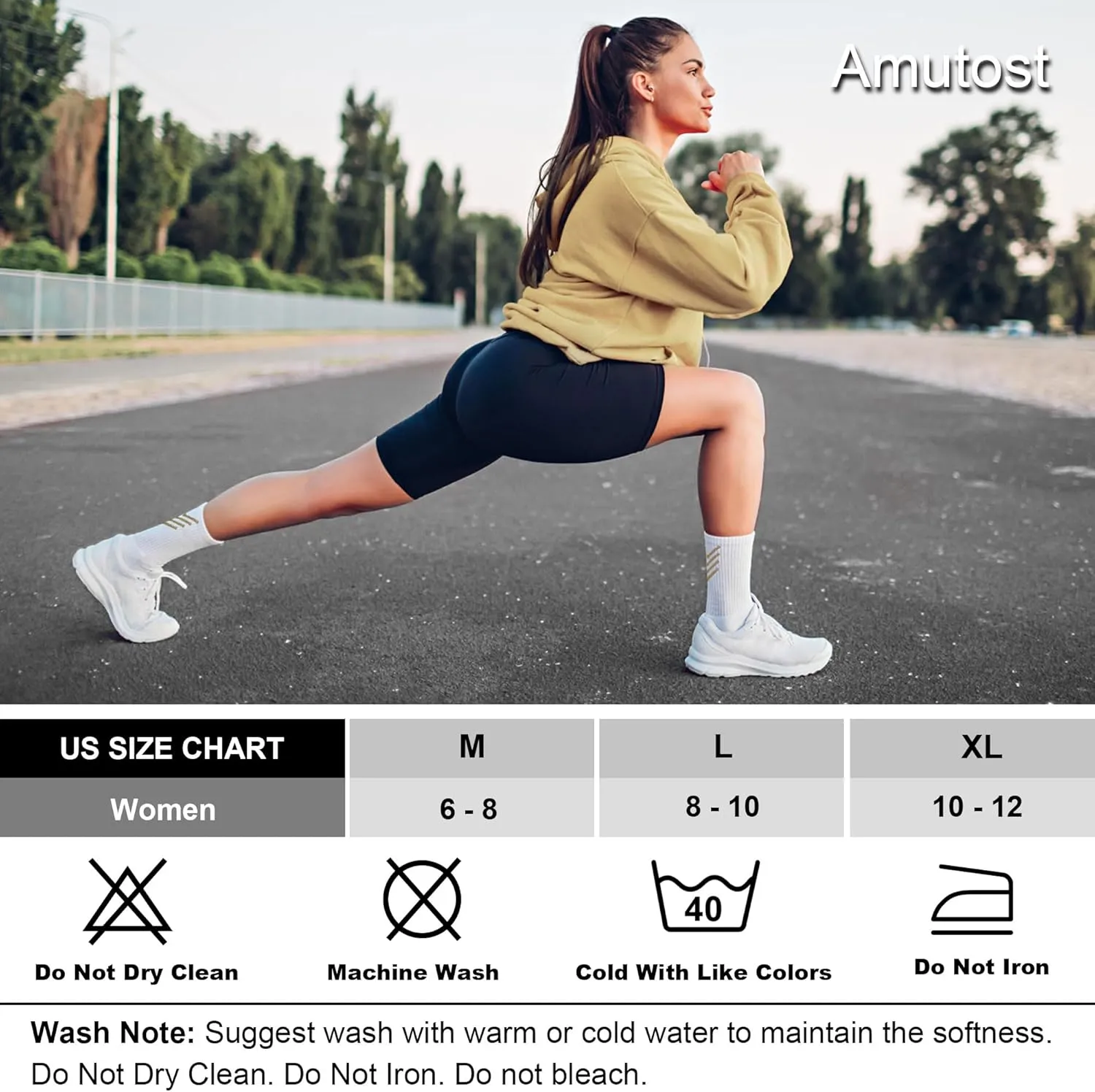 Crew Socks Women 3-6 Pairs: Hiking Athletic Running with Support Cushioned