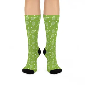 Cushioned Serve Up Comfort - Tennis Fans Socks