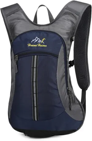 Cycling Backpack Bladder Backpack Ultralight Bicycle Bags Travel Bag Outdoor Sports Running MTB Bike Bag(Deep Blue)
