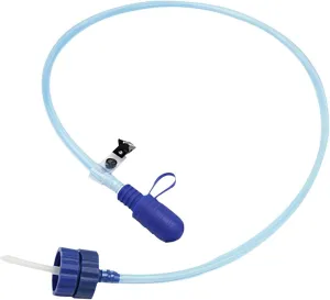 Cycling Water Bottle Drink Tube, PE Water Bottle Straw with Double Adapter Hydration Straw Drink Tube Hose for Cycling Trekking Fishing Boating Camping