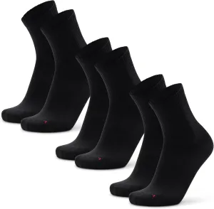 DANISH ENDURANCE Athletic Socks, Anti-blister, Breathable & Moisture Wicking Quarter Socks, for Men & Women, 3 Pack