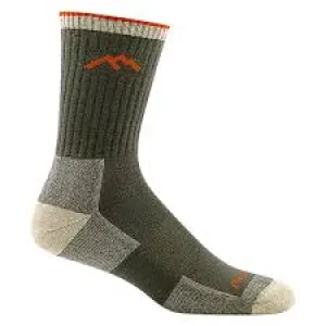 Darn Tough - Men's Hiker Micro Crew Midweight Cushioned Hiking Sock  - Olive