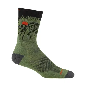 Darn Tough Vermont Men's Vert Micro Crew Ultra Lightweight Running Sock - Lichen