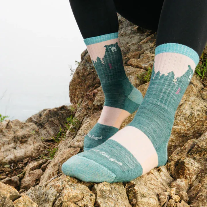 Darn Tough Women's Bear Town Micro Crew Lightweight Hiking Sock