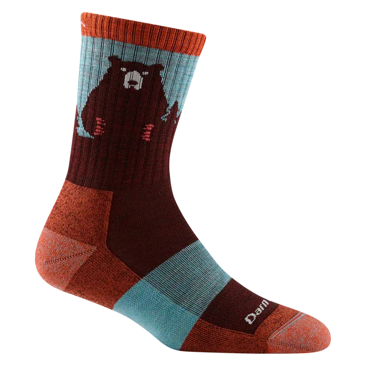 Darn Tough Women's Bear Town Micro Crew Lightweight Hiking Sock