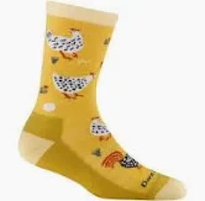 Darn Tough Women's Mother Clucker Crew Lightweight Lifestyle Sock