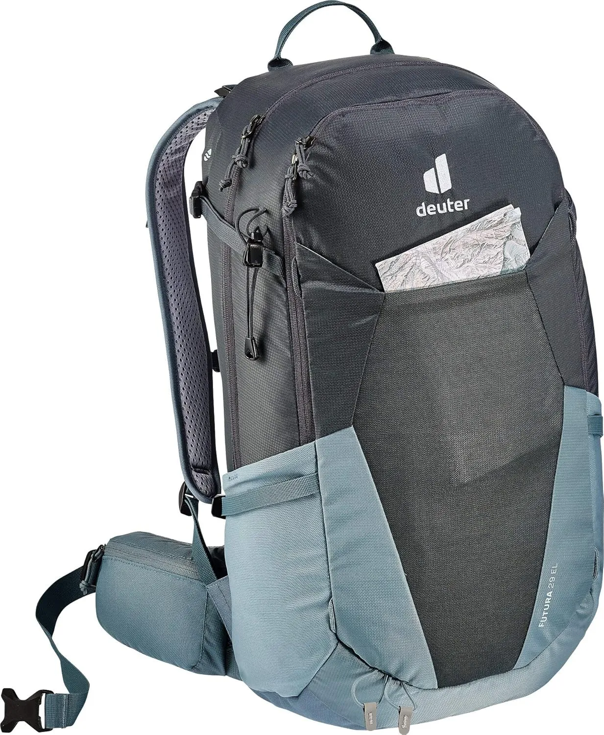 Deuter Unisex - Adult Futura 29 EL Hiking Backpack, Graphite Shhale, 29 L