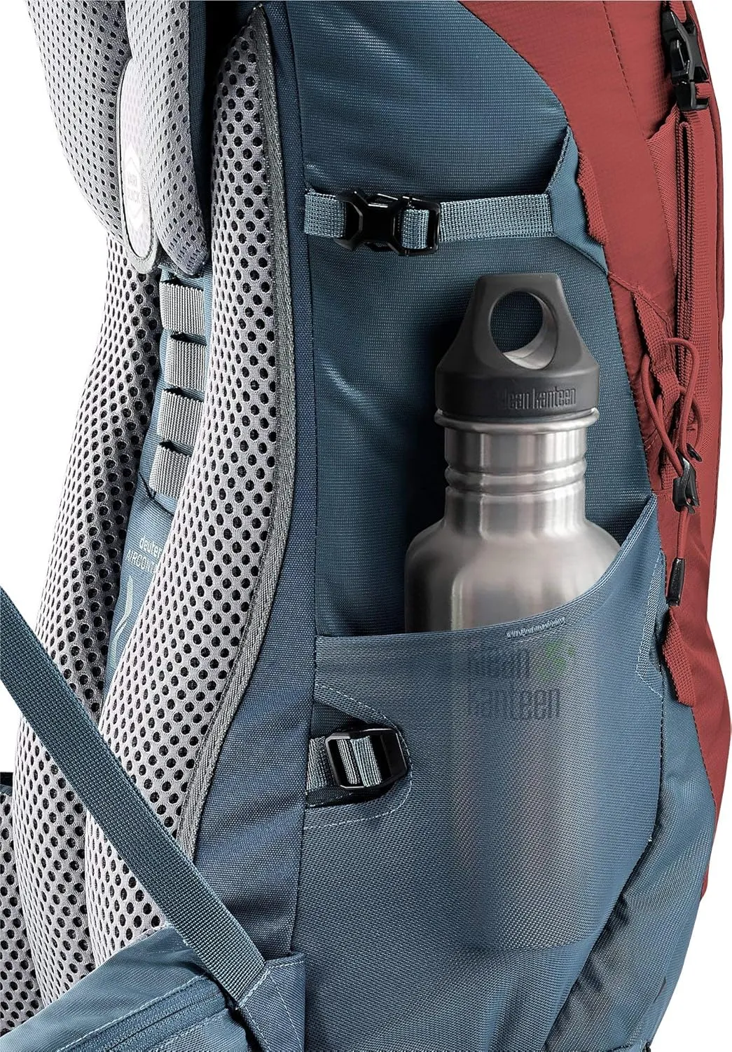 Deuter Unisex – Adult's Aircontact Lite 40 10 Trekking Backpack, Redwood-Arctic, 50 l