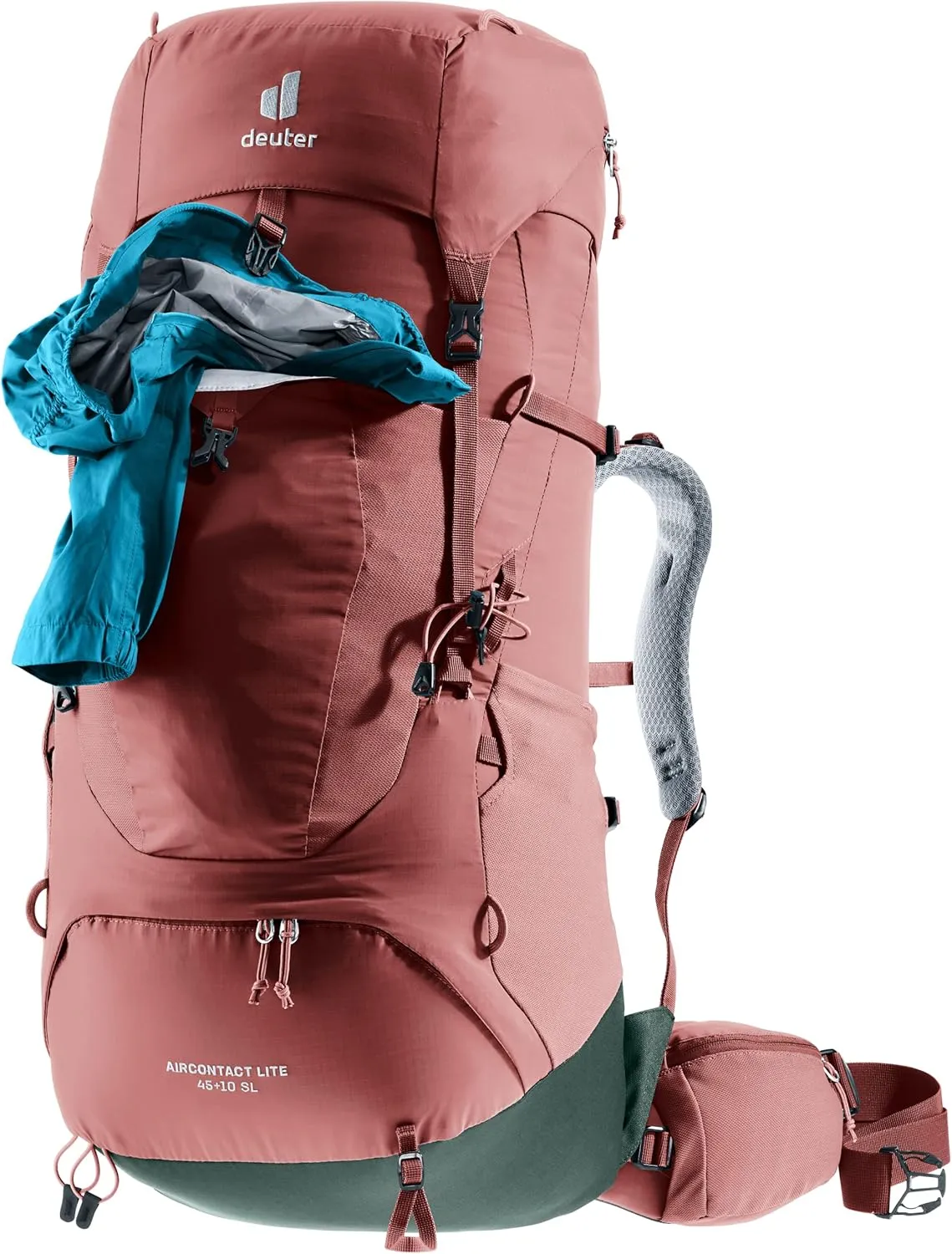Deuter Women's Aircontact Lite 45 10 SL Backpack for Hiking and Mountaineering