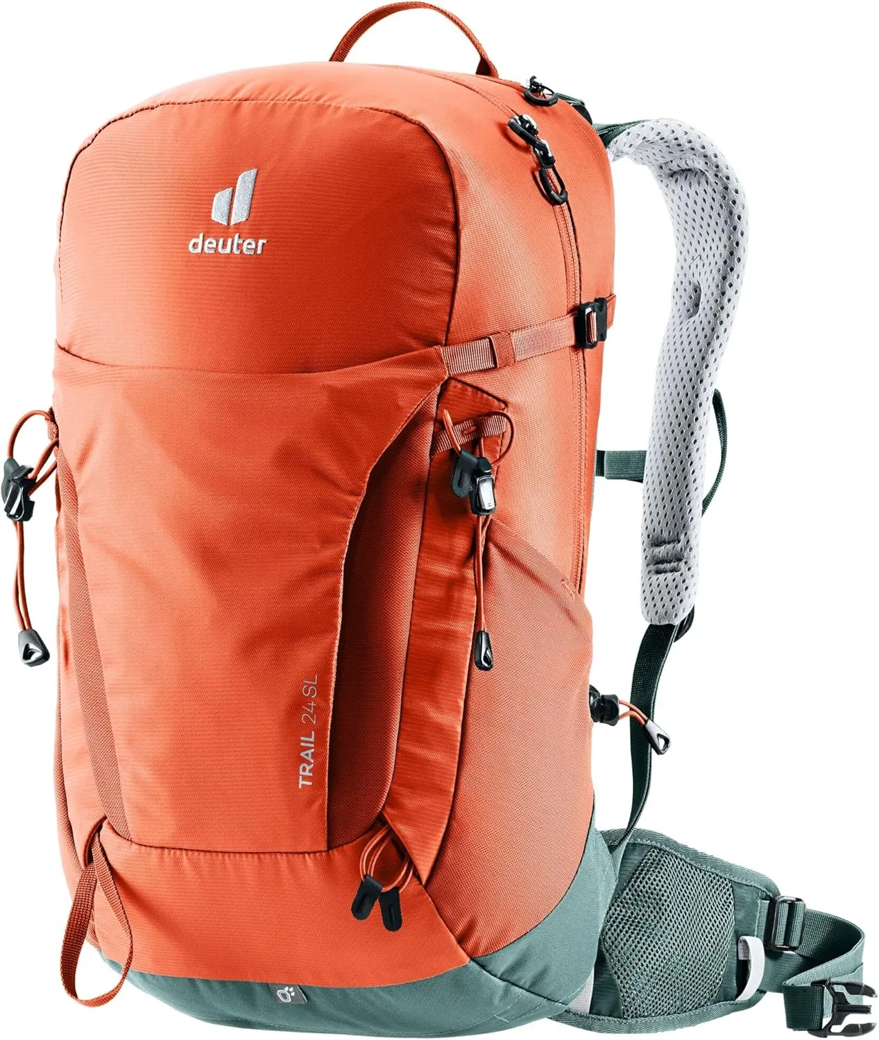 Deuter Women's Trail 24 SL Hiking Backpack, Pepper Forest, 24 L