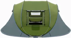Dome Camping Tent 3-5 Person 4 Season Double Layers Waterproof Anti-Uv Windproof Tents Family Outdoor Camping Tent