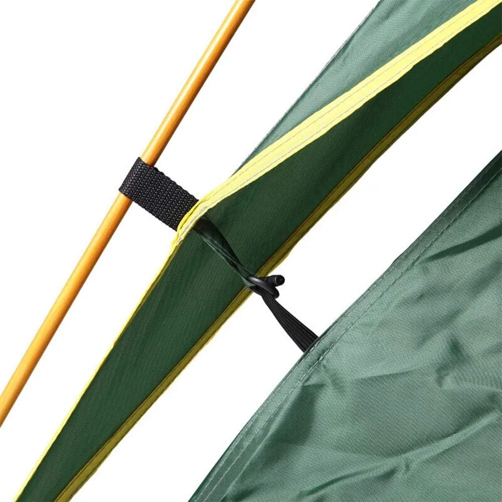 Dome Light Camping Tent Dome Camping Tent Instant Pop Up Tent Sun Shelter 3-4 People Double Doors Portable Tent