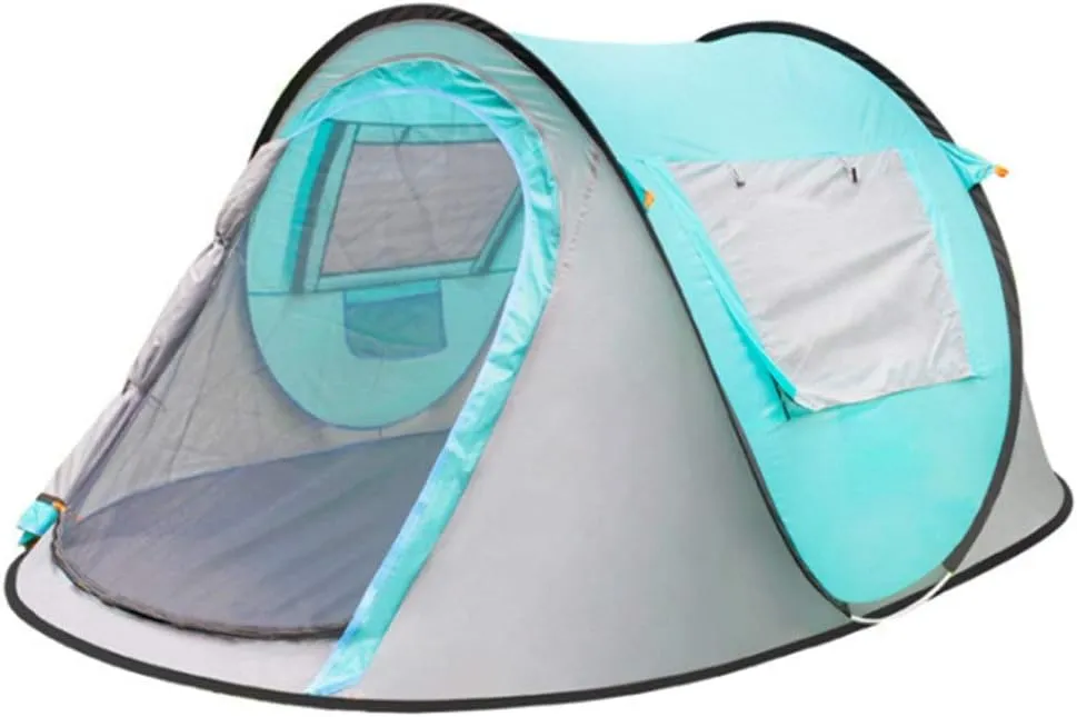 Dome Light Camping Tent Pop Up Instant Family Camping Tent Portable UV Protected Shelter with Carrybag for Backpacking Picnic Fishing Beach Outdoor Indoor Portable Tent