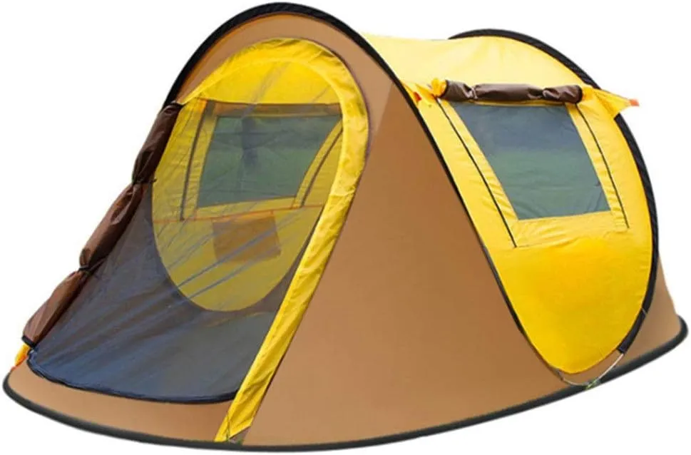 Dome Light Camping Tent Pop Up Instant Family Camping Tent Portable UV Protected Shelter with Carrybag for Backpacking Picnic Fishing Beach Outdoor Indoor Portable Tent