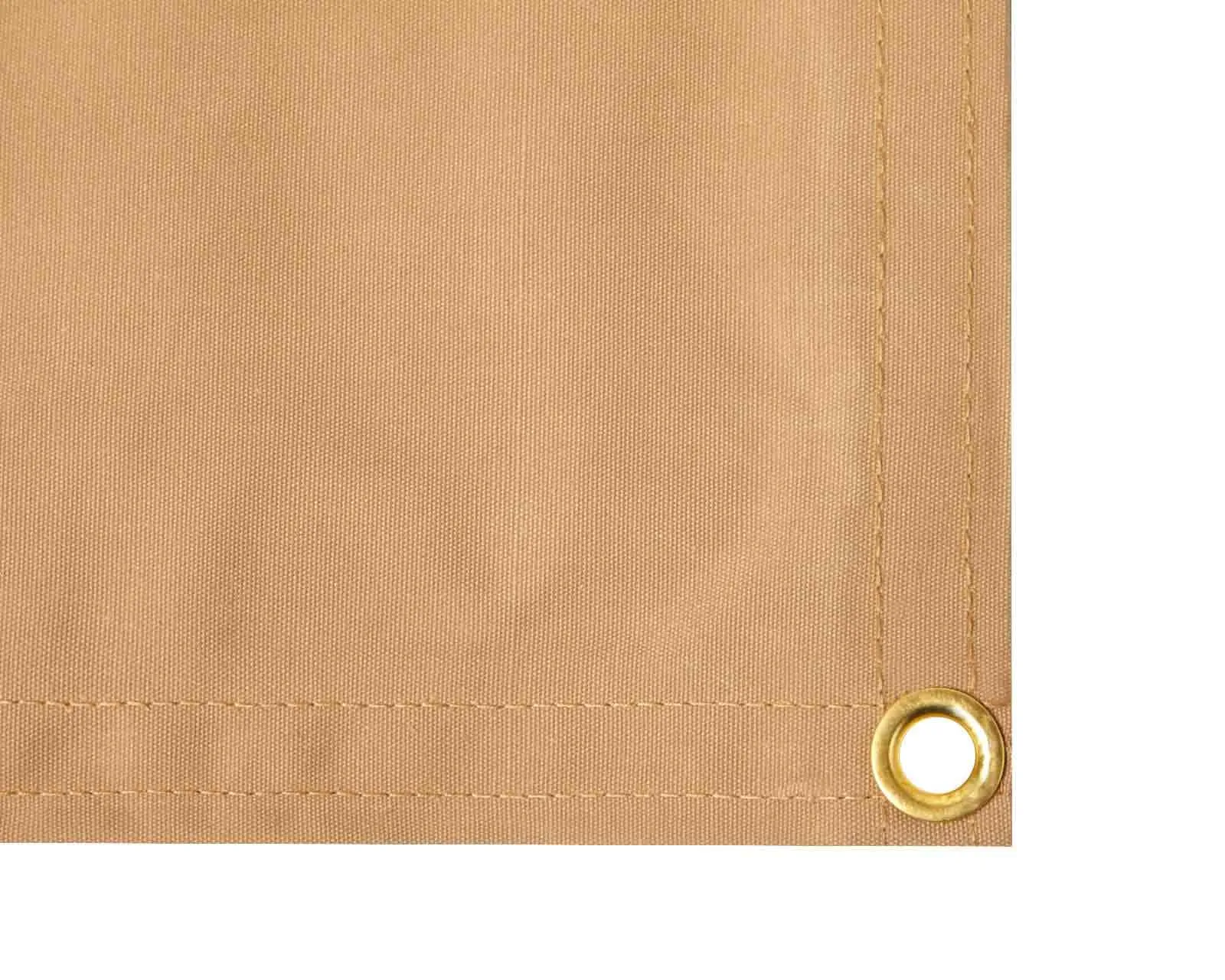 Duty, Rustproof Tarp|20 20x40 Commercial Feet Affordable shipping Tarps MIL Grommets, Color for Now Ideal Construction, Waterproof Reinforced Manufacturing Tear-Resistant, Trucking, Attractive Heavy Brass –Tan Edges| Canvas Grade,