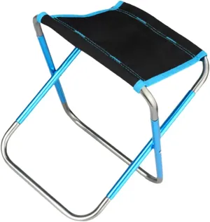Easy to Set up and Fold Portable and Comfortable Camp Stool for Fishing Camping and Beach Activities
