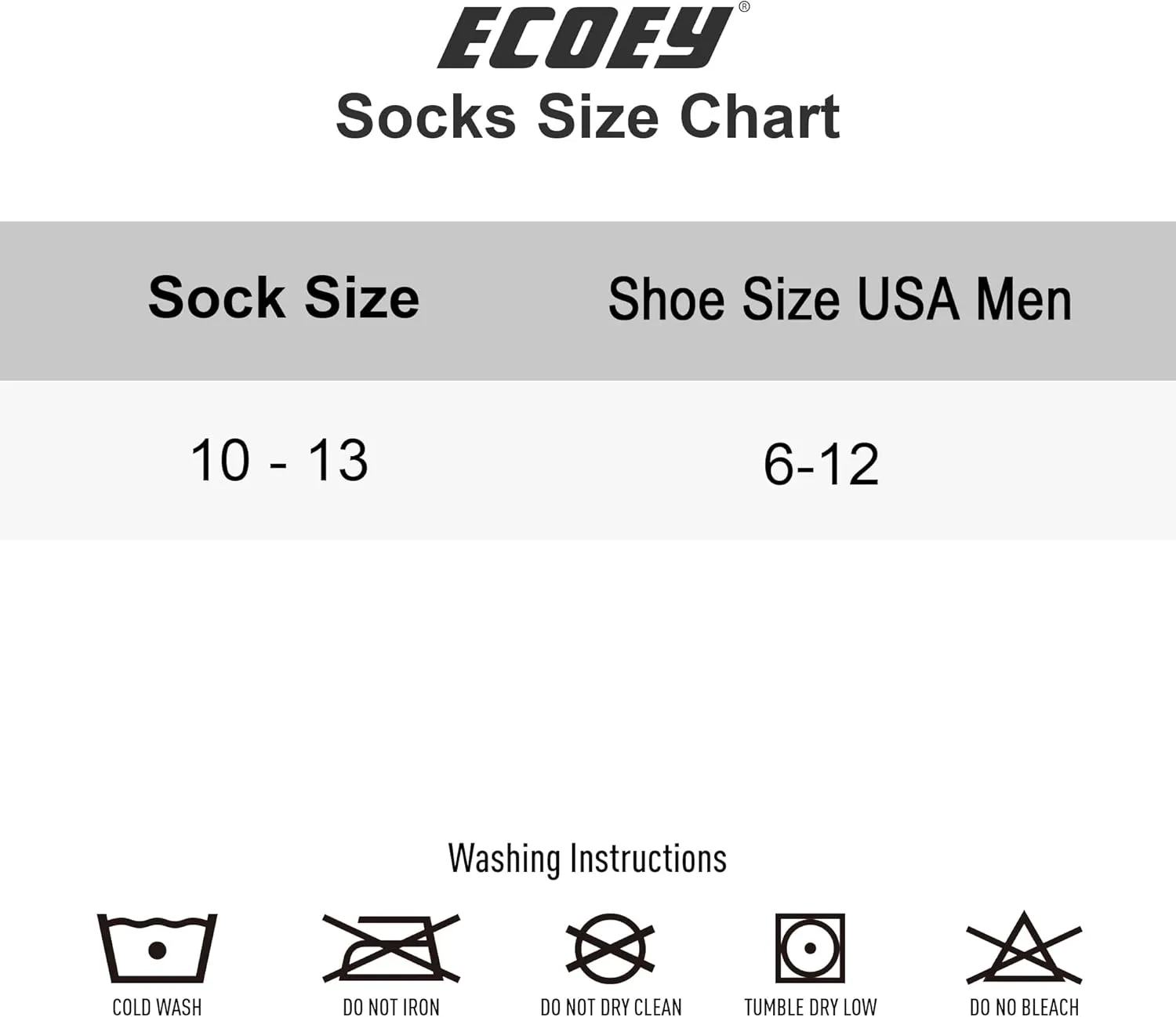 ECOEY Men's Merino Wool Cushioned Hiking Trekking Crew Socks 4 Pairs, Middle Calf Length with Moisture Wicking