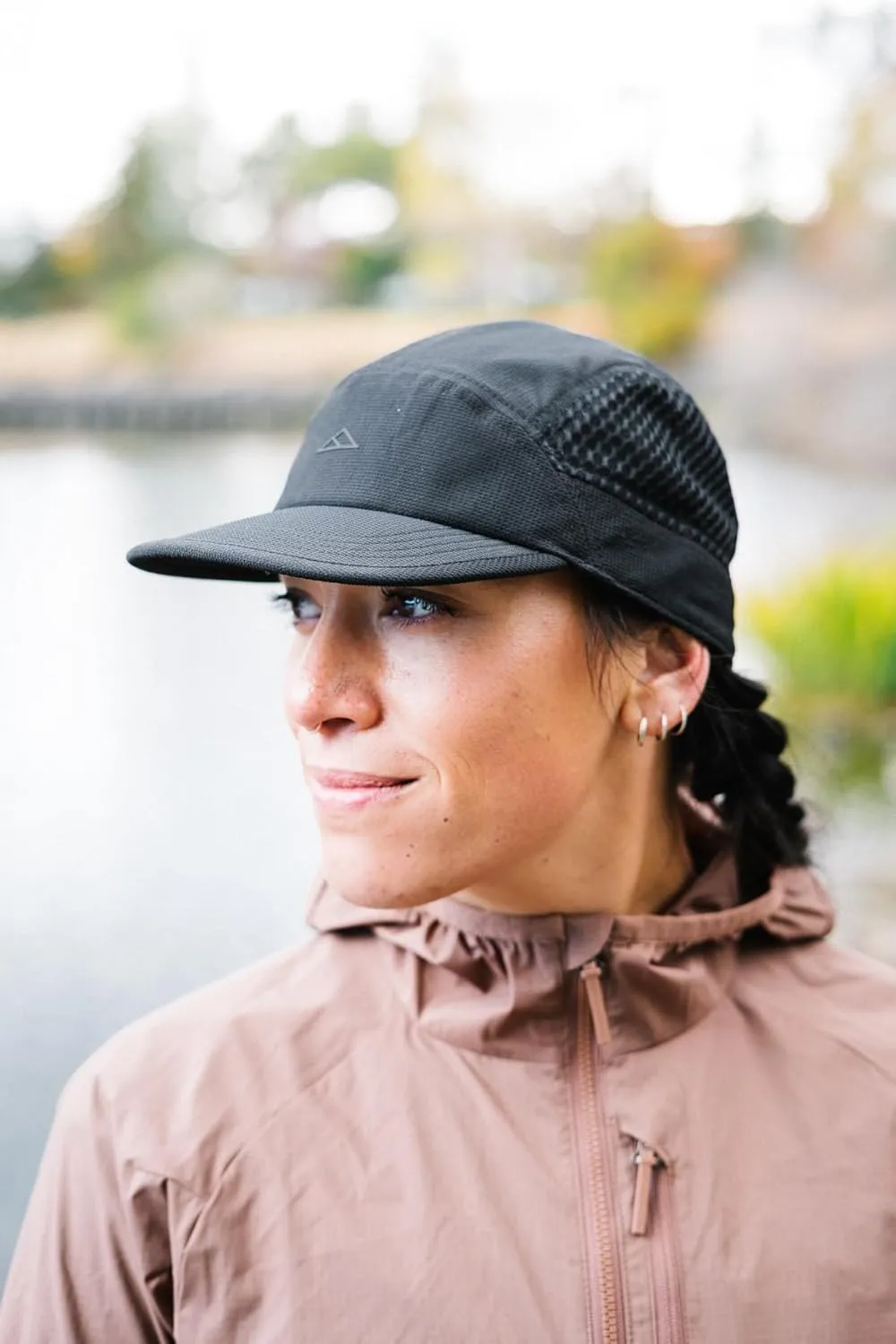 Element Hat, Ultralight Stretch Polyester and Mesh Cap with Soft Foam Bill and Snap Closure