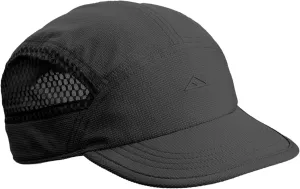 Element Hat, Ultralight Stretch Polyester and Mesh Cap with Soft Foam Bill and Snap Closure