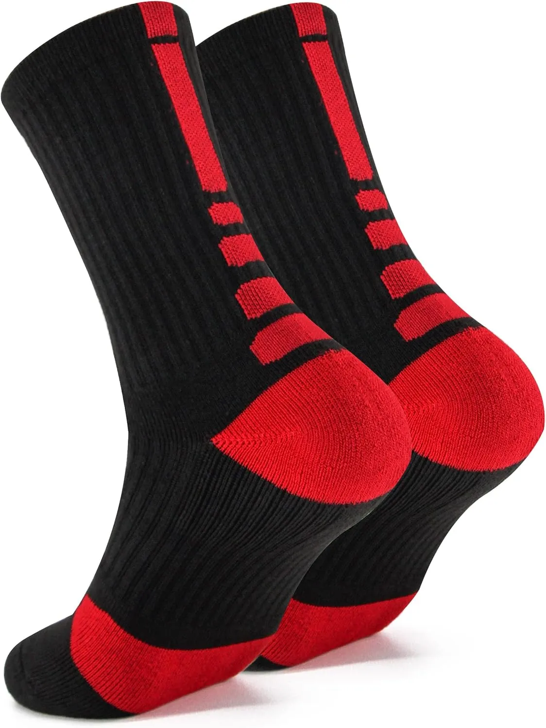 Elite Basketball Socks Cushion ​Athletic Crew Socks for Men's Women's Youth Boy