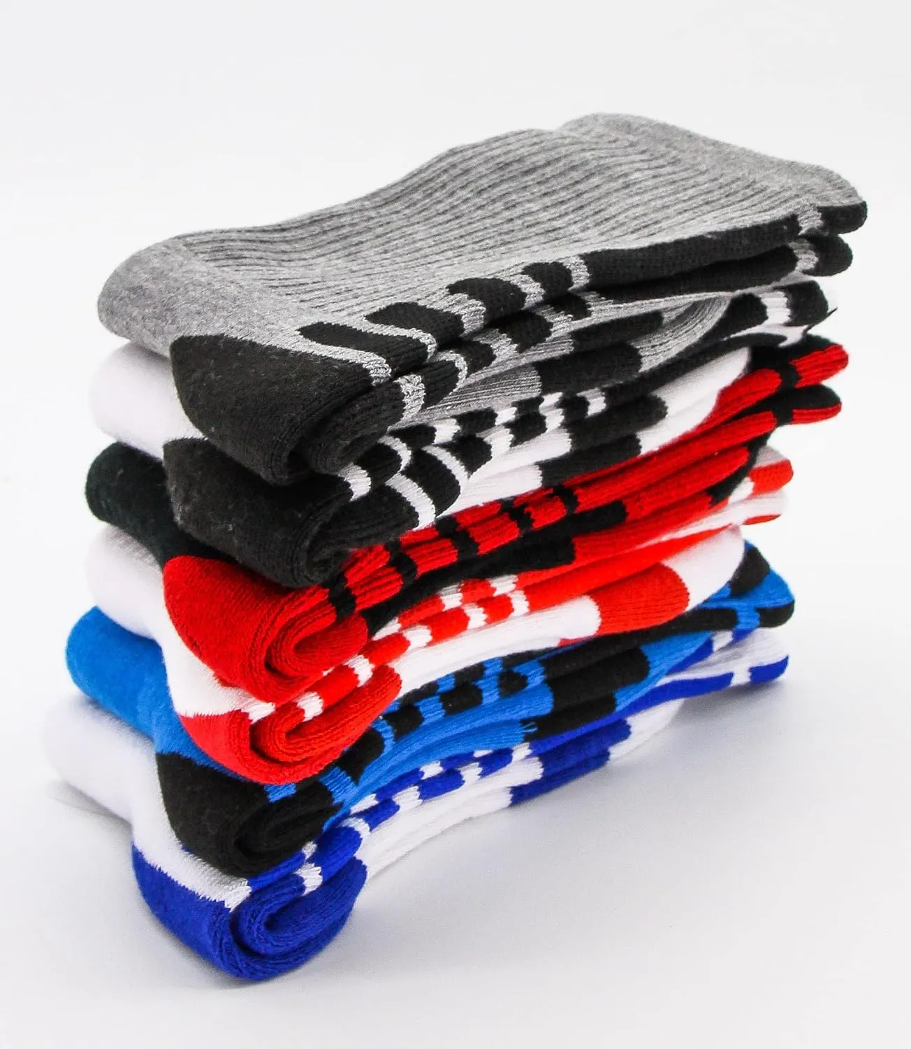 Elite Basketball Socks Cushion ​Athletic Crew Socks for Men's Women's Youth Boy