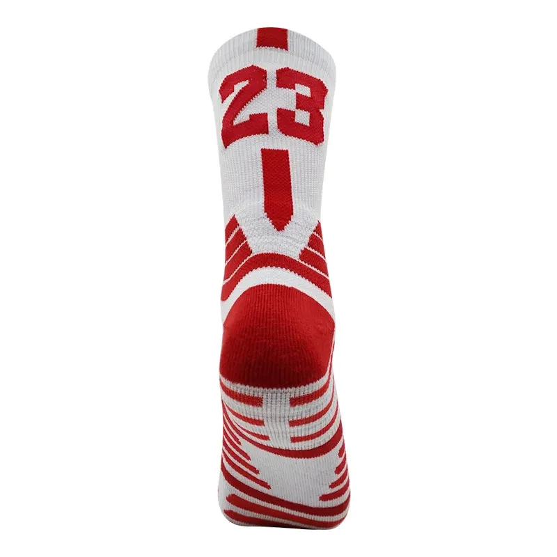 Elite Breathable Basketball Socks for Active Adults