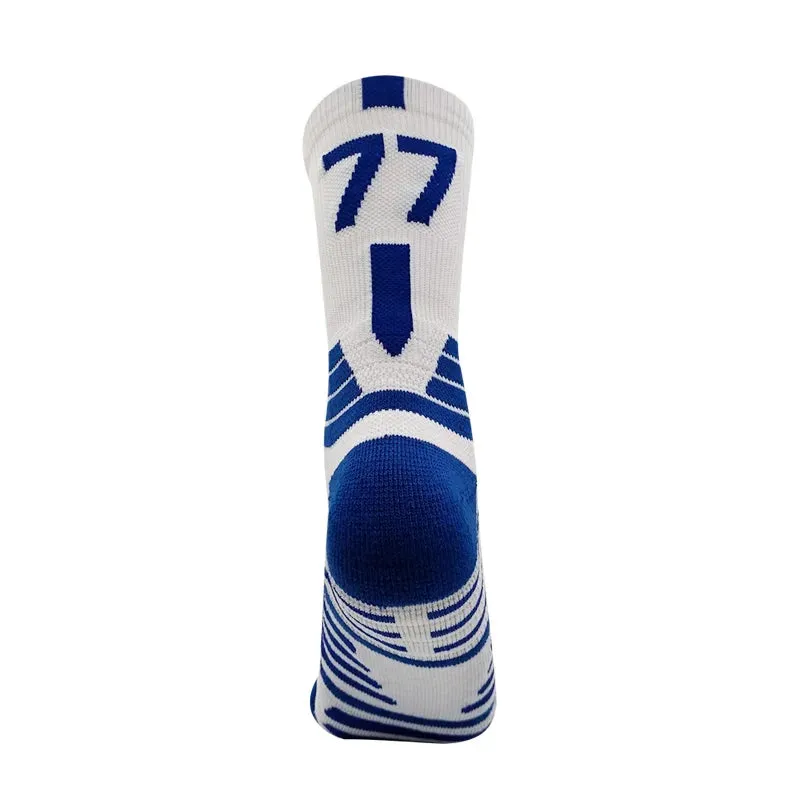 Elite Breathable Basketball Socks for Active Adults