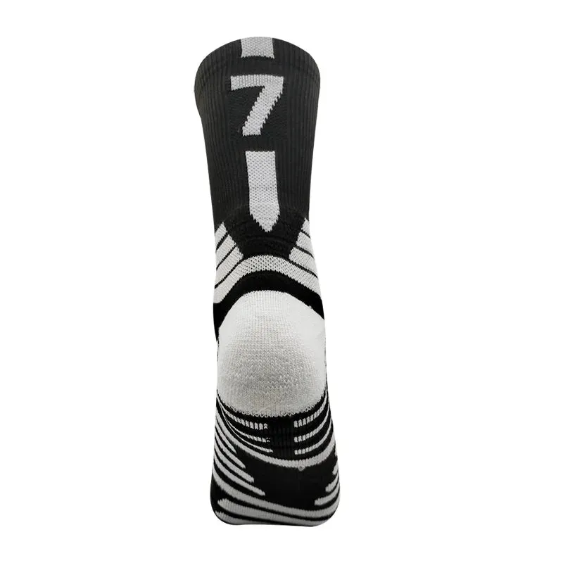 Elite Breathable Basketball Socks for Active Adults
